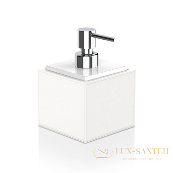 дозатор для жидкого мыла 400 мл, настольный, decor walther brownie ssp, 0937150, белый/хром