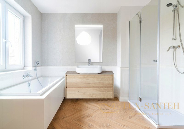 зеркало belbagno spc spc-uno-500-800-tch с подсветкой, с сенсорным выключателем, хром