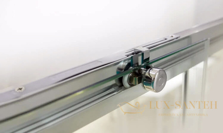 душевой уголок rgw leipzig 341241199-011 le-41-1 190х90, профиль хром, стекло прозрачное