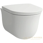 Подвесной безободковый унитаз Laufen New Classic 8.2085.1.000.000.1, белый