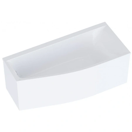 ванна astra-form скат 01010015 из литого мрамора 170х75 см r, белый