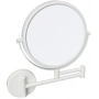 косметическое зеркало x 3 bemeta white 112201514, белый матовый