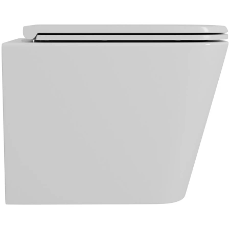 подвесной безободковый унитаз d&k berlin dt1436516 с сиденьем микролифт, белый