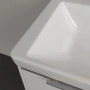 раковина villeroy & boch subway 3.0 4a706101 60х47 см, альпийский белый