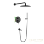 душевая система для ванны всраиваемая timo saona sx-2379/03sm, черный матовый