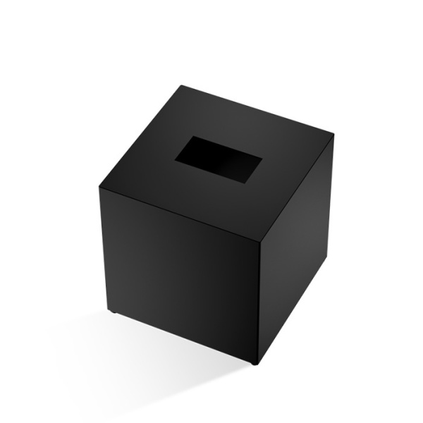 диспенсер decor walther cube kb83 0845660 для салфеток, черный матовый
