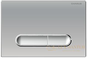 панель смыва charus tm, magnus, fp.340.46.01, хром матовый
