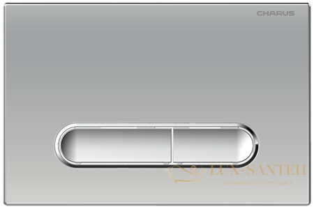 панель смыва charus tm, magnus, fp.340.46.01, хром матовый