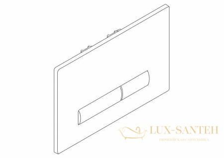 клавиша смыва belbagno genova bb020-gv-chrome.m, хром матовый