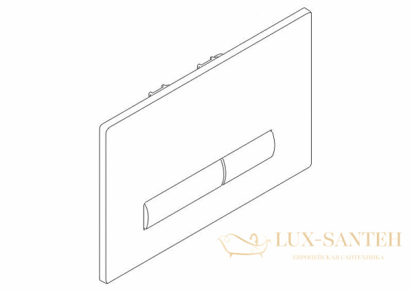 клавиша смыва belbagno genova bb021-gv-nero.m, черный матовый