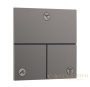 переключатель потоков hansgrohe showerselect comfort e 15573340, на 3 выхода, черный хром шлифованный