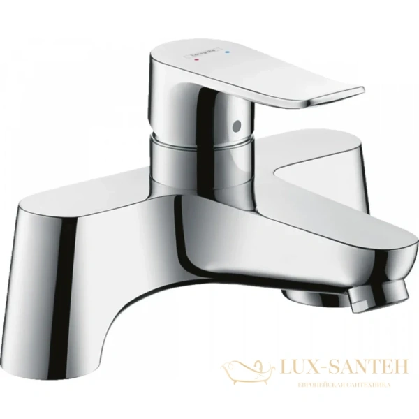 смеситель для ванны hansgrohe metris 31423000, хром