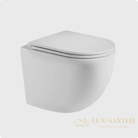 комплект aquame aqm42002mw: инсталляция с клавишей aqm4001cr, унитаз aqm2002mw с быстросъемным сиденьем микролифт