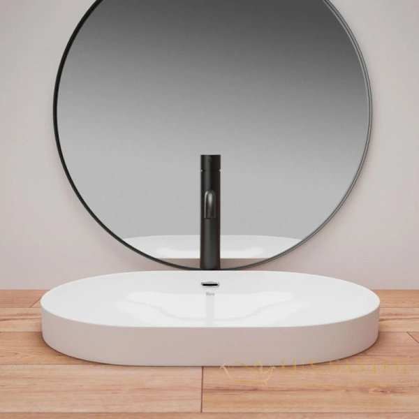 раковина rea arleta rea-u8700 59х40,5 см, белый