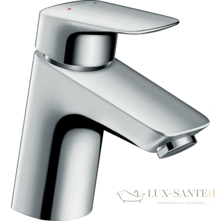 смеситель для раковины hansgrohe logis 71074000, хром