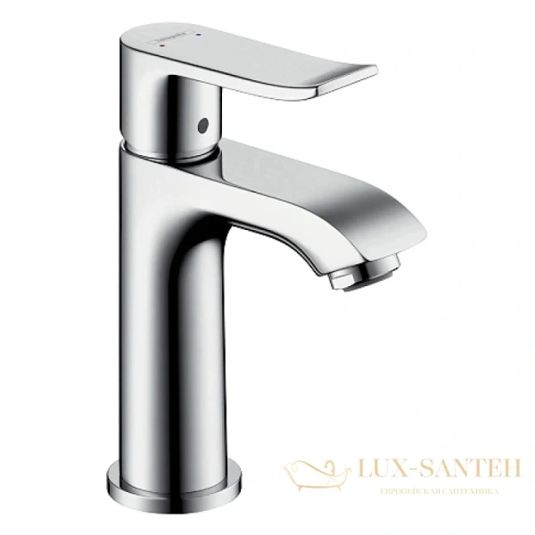 смеситель для раковины hansgrohe metris 100 31088000