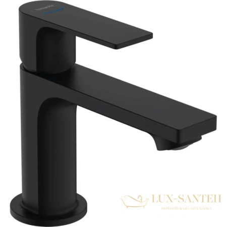 кран hansgrohe rebris e 72506670 для раковины, черный матовый