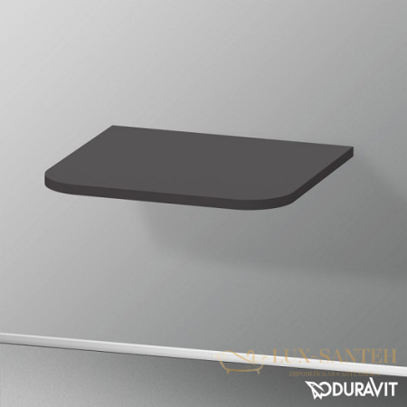 верхняя панель для шкафа duravit happy d.2 plus hp030008080 403×364 мм, графит