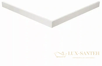 экран для поддона из искусственного мрамора cezares tray-as-ah-140/80-100-scr, белый