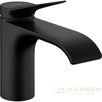 кран для холодной воды hansgrohe vivenis 75013670, матовый черный