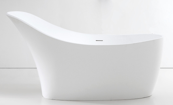 акриловая ванна abber ab9245, цвет белый