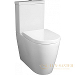 Унитаз BelBagno Marino BB105CPR без бачка и сиденья, белый