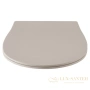 сиденье для унитаза allen brau fantasy 4.11005.iv с микролифтом, слоновая кость