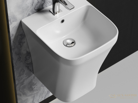 раковина подвесная  ceramica nova dion cn6067, 36,5x40,6 см, белый