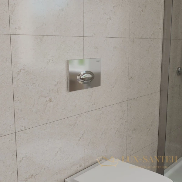 клавиша смыва d&k rhein.marx db1399001 для инсталляции, хром