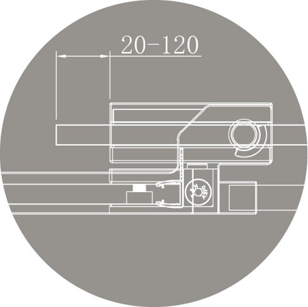 душевой уголок cezares slider slider-a-2-70/80-br-nero 80x80 профиль черный матовый, стекло бронзовое