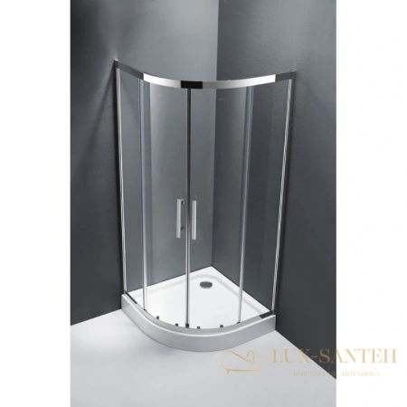 акриловый поддон cezares tray-a-r tray-a-r-100-550-15-w 100x100 см, белый