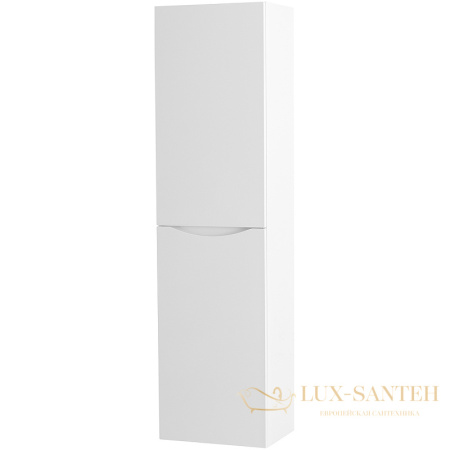 шкаф пенал belbagno fly-marino fly-marino-1500-2a-sc-bo-p-l 40 см l подвесной, bianco opaco