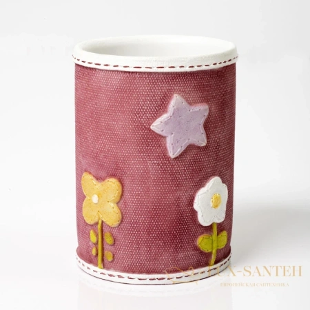 стакан wasserkraft ammer k-6428, красный/желтый