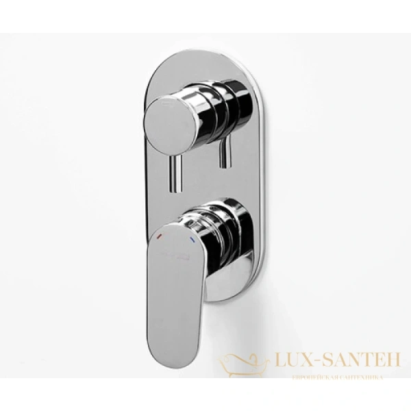 душевой комплект wasserkraft dinkel a175868 250 мм, хром