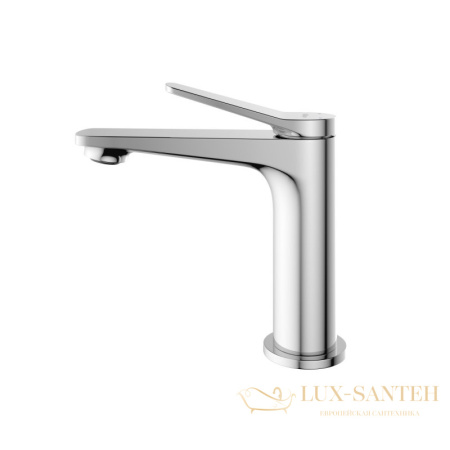 смеситель для раковины belbagno unique-lvm-crm-w0, без донного клапана, хром глянцевый глянцевый