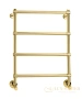 полотенцесушитель водяной margaroli sole 4424704(26)gd, высота 72 см, ширина 53 см, золото