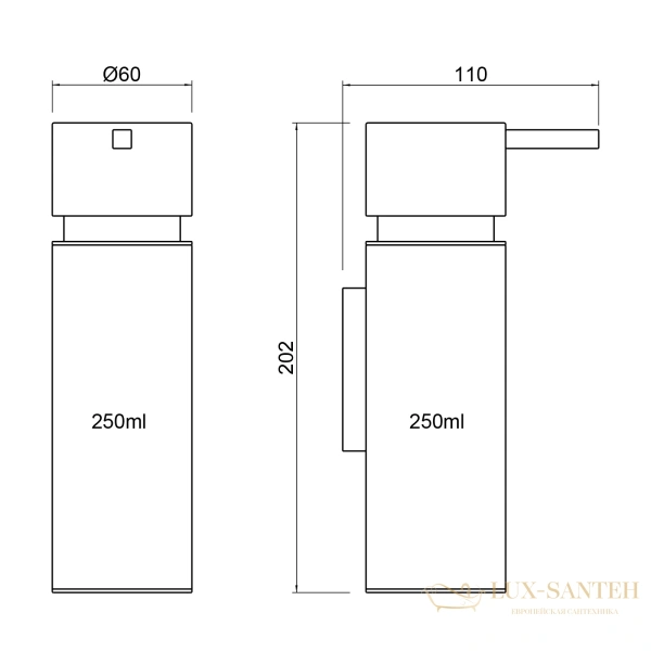 дозатор timo torne 43039/00,  хром