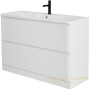 тумба под раковину belbagno albano albano-1200-2c-pia-bl 120 см, bianco lucido
