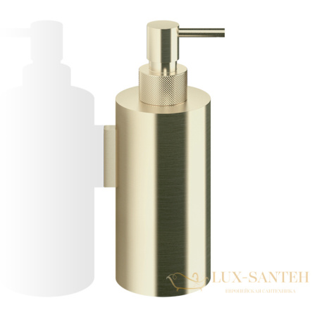 дозатор для жидкого мыла 150 мл, подвесной decor walther club wsp3, 0856082, золото матовое