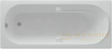 акриловая ванна aquatek лея 170x75 (без гидромассажа, без фронтального экрана)