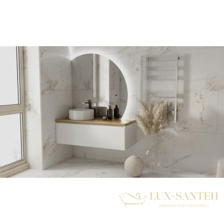 тумба jorno solis sol.01.120/p/w 120,2 см, белый матовый 