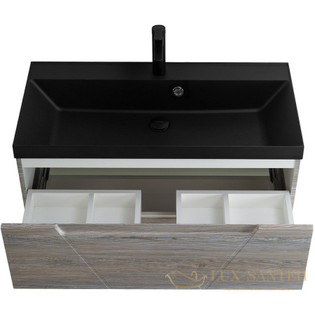 тумба под раковину belbagno vittoria vittoria-1000-2c-so-pino-p 100 см подвесная, pino