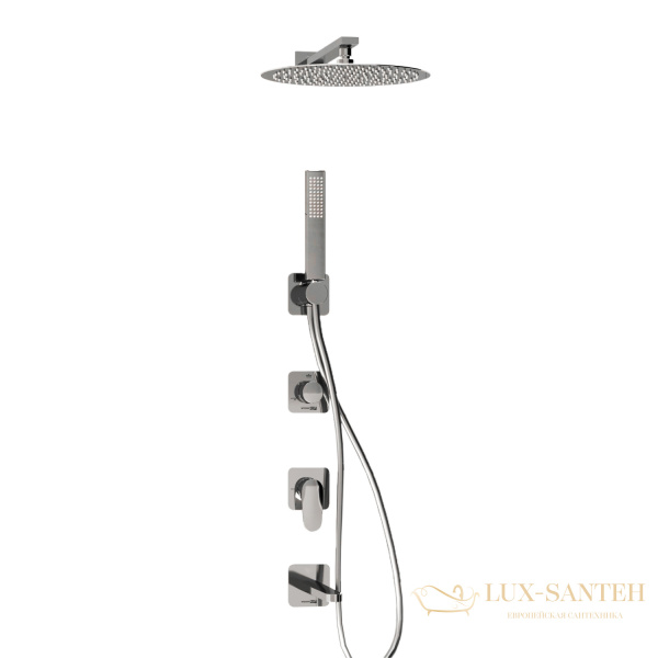 душевая система встраиваемая для ванны 248 мм wasserkraft weida a3151.269.270.090.116.271.087.103, хром