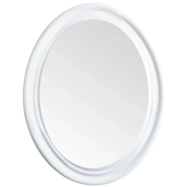 зеркало simas lante las1 bi 62 см, белый глянец