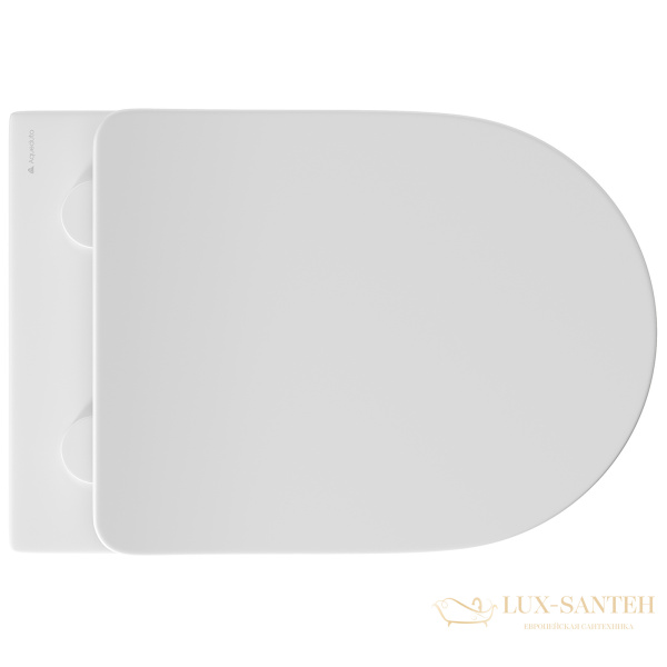 унитаз подвесной aqueduto cone, con0110, 525*360 безободковый, сиденье с микролифтом, белый матовый