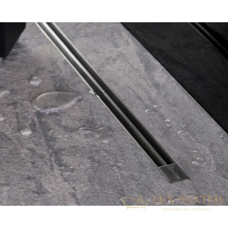 душевой канал bettoserb confluo premium slim line 13100037 1050 мм, хром