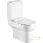Унитаз компакт BelBagno Norma BB339CPR без бачка и сиденья, белый