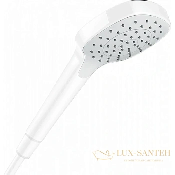ручной душ hansgrohe croma e 1jet 26814700 белый матовый