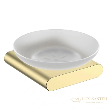 мыльница timo luiro 18421/17, золото матовое
