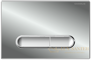 панель смыва charus tm, magnus, fp.340.21.01, хром глянцевый